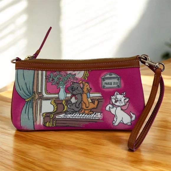 The Aristocats Wristlet Disney x Dooney & Bourke Rare - Picture 6 of 6